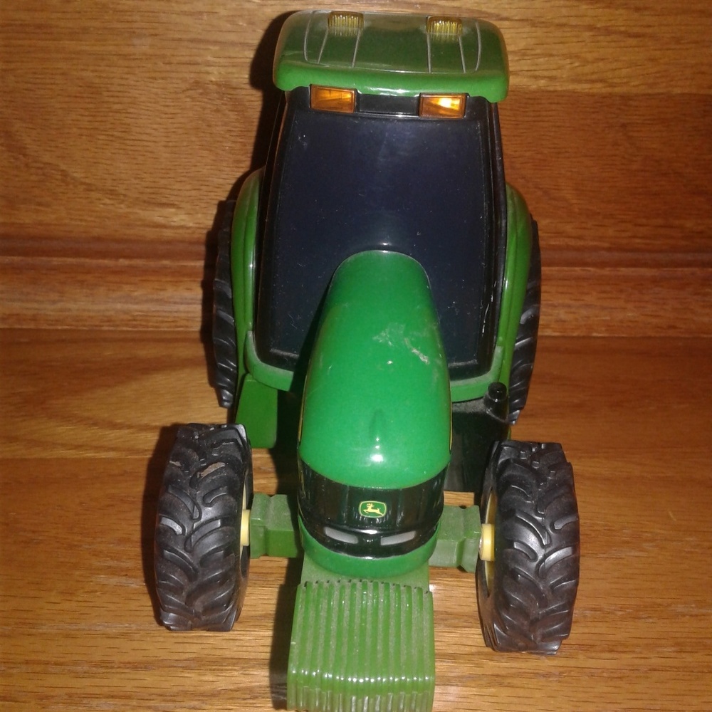 John Deere Tractor Push Toy - Picture 2 of 8